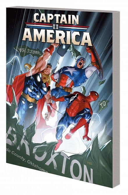 Cover Art for CAPTAIN AMERICA BY STRACZYNSKI TP VOL 03 BROXTON RISING