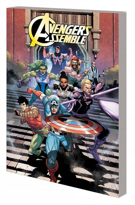 Cover Art for AVENGERS ASSEMBLE THE SERPENT SCENARIO TP