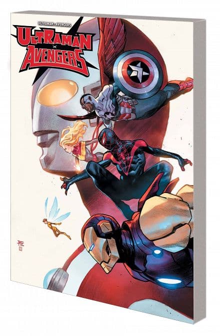 Cover Art for ULTRAMAN X THE AVENGERS TP