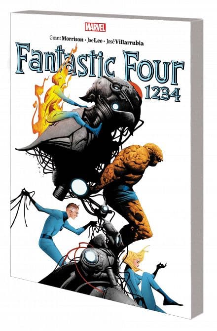 Cover Art for FANTASTIC FOUR BY MORRISON & LEE 1234 TP ( NEW PNG )