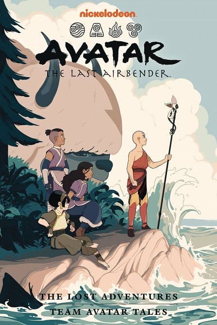 Cover Art for AVATAR LAST AIRBENDER LOST ADV & TEAM TALES OMNIBUS TP