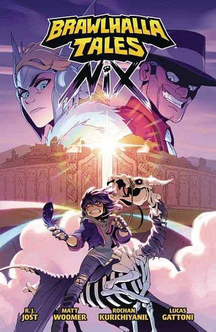Cover Art for BRAWLHALLA TALES NIX GN