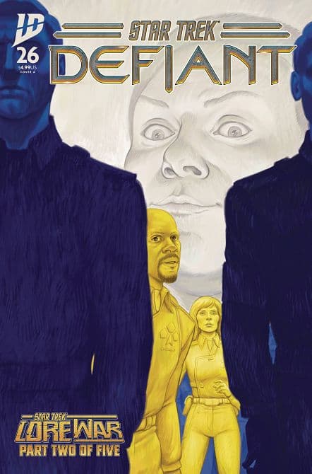 Cover Art for STAR TREK DEFIANT