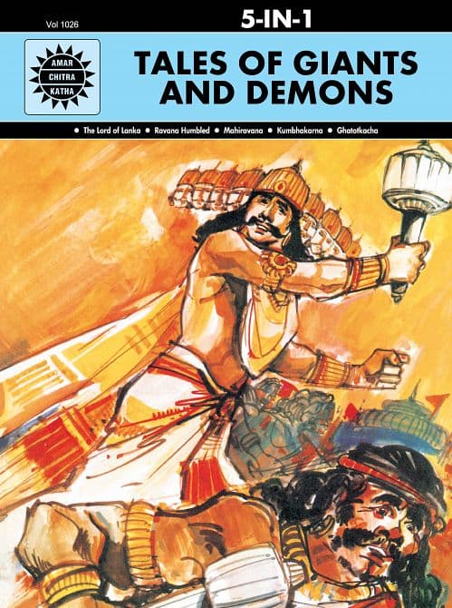 Cover Art for TALES OF GIANT AND DEMONS HC 5 IN 1 COLLECTION