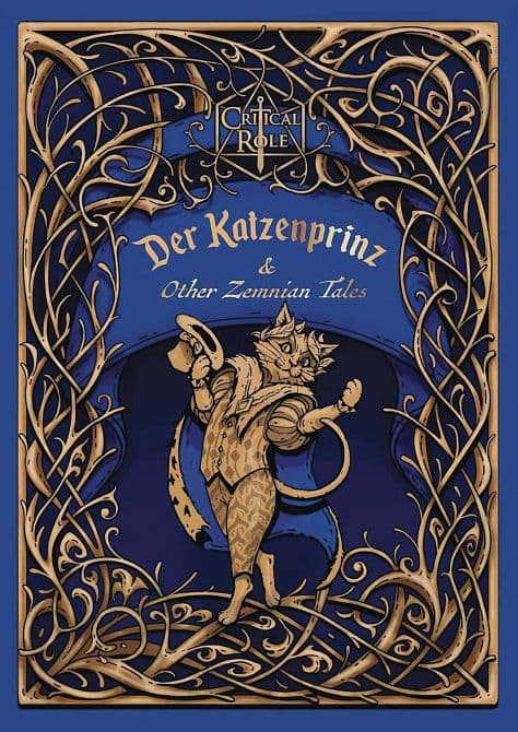 Cover Art for CRITICAL ROLE DER KATZENPRINZ & OTHER ZEMNIAN TALES HC