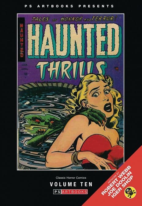 Cover Art for PS ARTBOOKS CLASSICS HORROR COMICS HC VOL 10