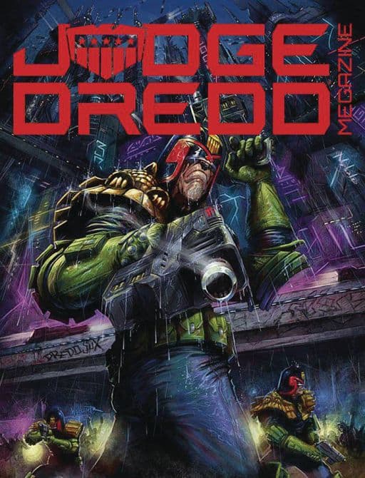Cover Art for JUDGE DREDD MEGAZINE