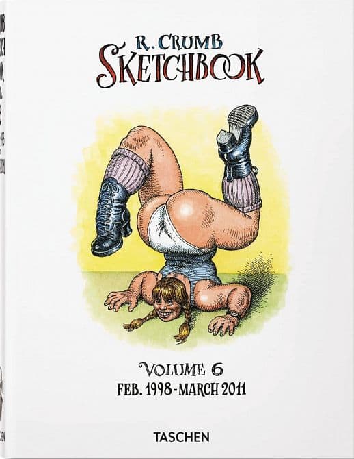 Cover Art for ROBERT CRUMB SKETCHBOOK HC VOL 06 ( OF 6 ) 1998-2011 NEW PTG