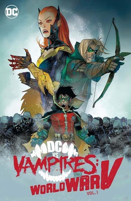 Cover Art for DC VS VAMPIRES WORLD WAR V HC VOL 01