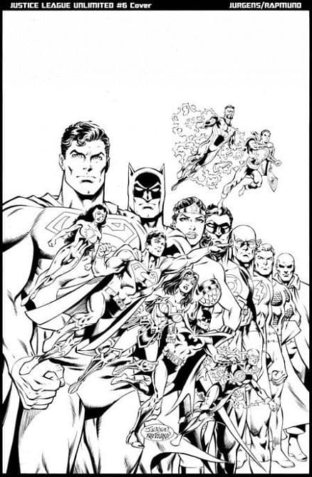 Cover Art for JUSTICE LEAGUE UNLIMITED