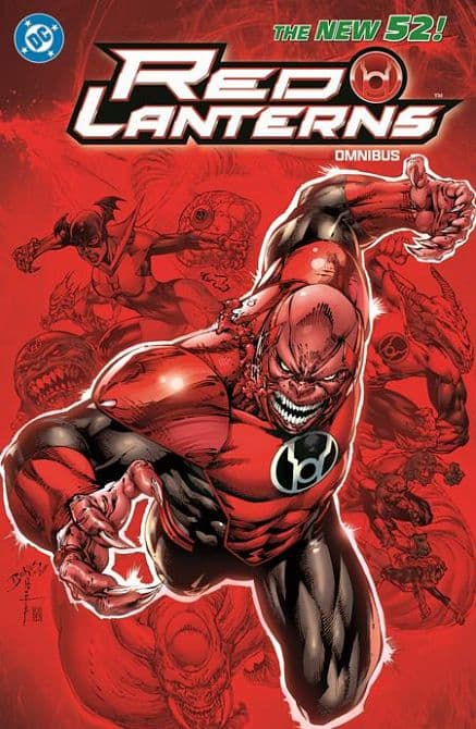 Cover Art for RED LANTERNS THE NEW 52 OMNIBUS HC