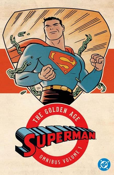 Cover Art for SUPERMAN THE GOLDEN AGE OMNIBUS HC VOL 01 ( 2025 EDITION )