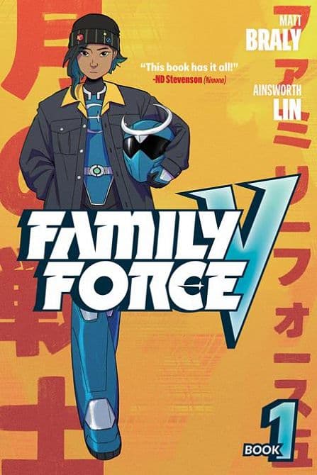 Cover Art for FAMILY FORCE V TP OGN BOOK 01