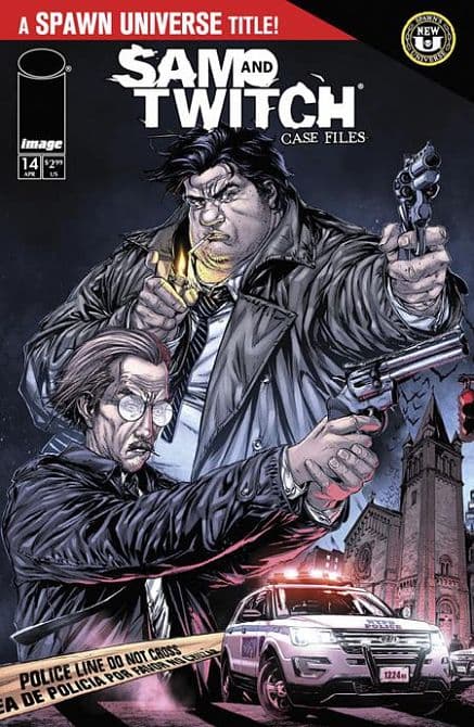 Cover Art for SPAWN SAM AND TWITCH CASE FILES