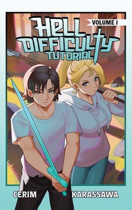 Cover Art for HELL DIFFICULTY TUTORIAL LIGHT NOVEL VOL 01