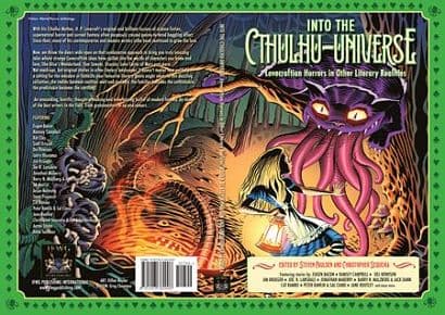 Cover Art for INTO THE CTHULHU-VERSE LOVECRAFTIAN HORRORS IN OTHER LITERARY REALITIES TP