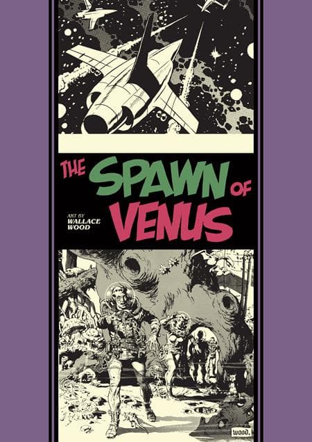 Cover Art for SPAWN OF VENUS AND OTHER STORIES HC