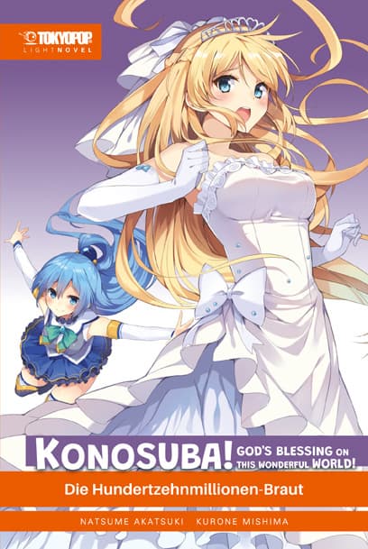 Cover Art for KONOSUBA! GOD’S BLESSING ON THIS WONDERFUL WORLD LIGHT NOVEL