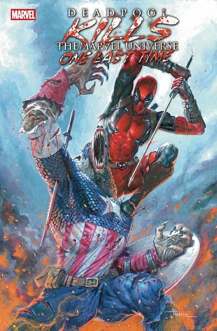 Cover Art für DEADPOOL KILLS MARVEL UNIVERSE ONE LAST TIME