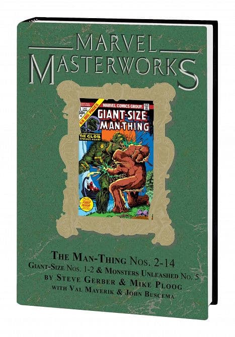 Cover Art for MARVEL MASTERWORKS THE MAN-THING HC VOL 02 VOL 385 DM VARIANT