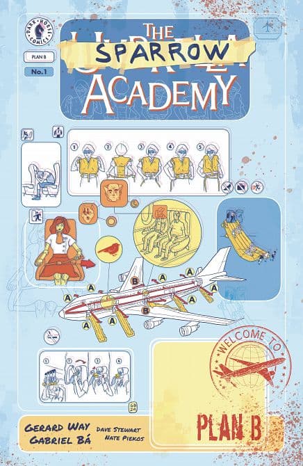 Cover Art for UMBRELLA ACADEMY PLAN B