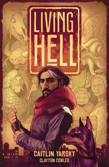 Cover Art for LIVING HELL TP