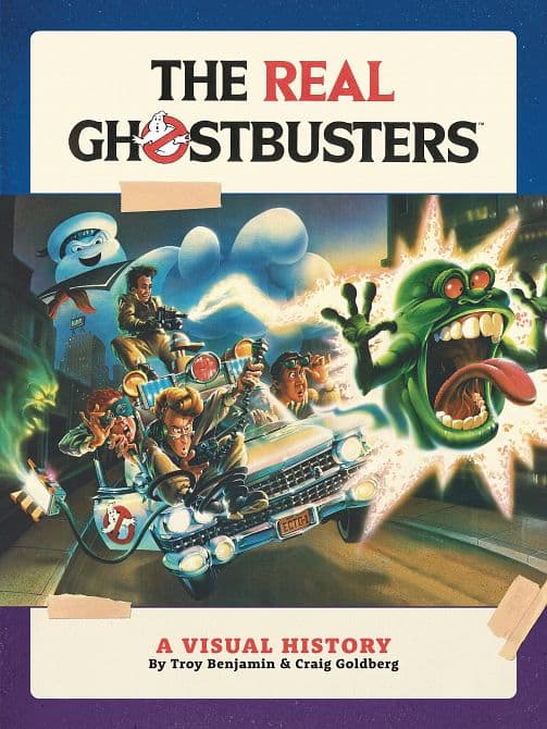 Cover Art for REAL GHOSTBUSTERS VISUAL HISTORY HC