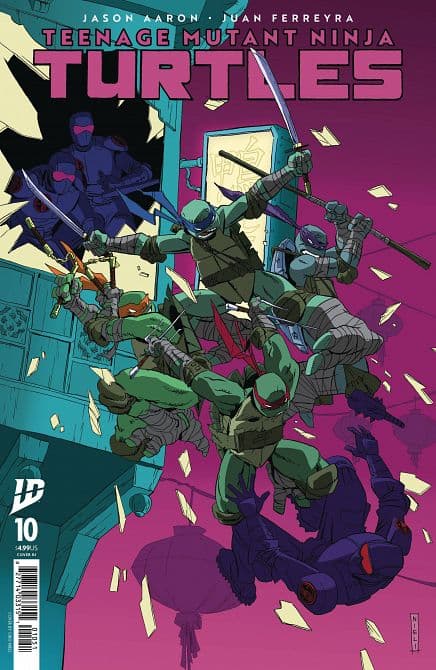 Cover Art for TEENAGE MUTANT NINJA TURTLES
