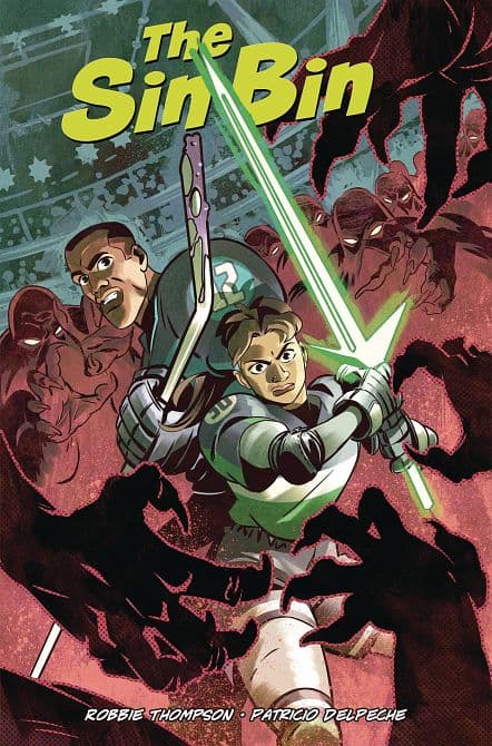Cover Art for SIN BIN TP
