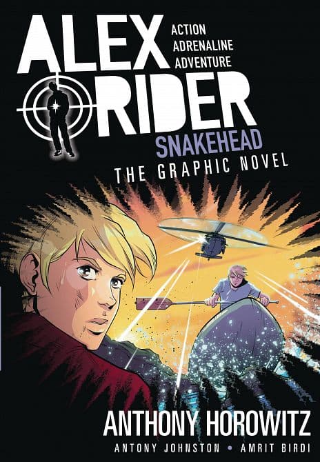 Cover Art for ALEX RIDER SNAKEHEAD GN