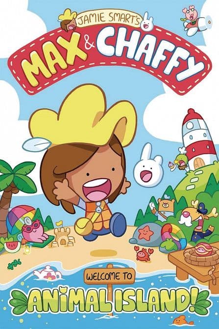 Cover Art for MAX & CHAFFY WELCOME TO ANIMAL ISLAND GN