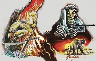 Cover Art for JON SABLE FREELANCE MASTERSTROKE OMNIBUS EDITION HC VOL 02
