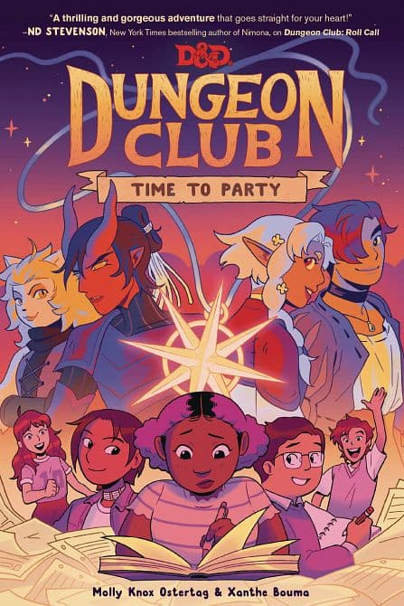 Cover Art for D&D DUNGEON CLUB SC GN VOL 02 TIME TO PARTY