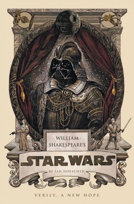 Cover Art for WILLIAM SHAKESPEARE STAR WARS VERILY A NEW HOPE HC