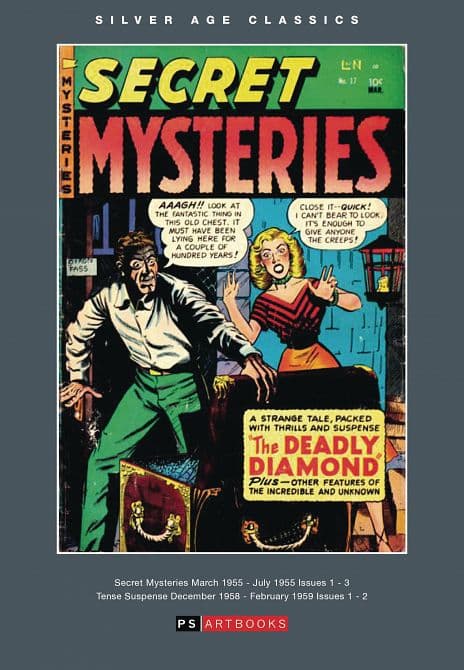 Cover Art for SILVER AGE CLASSICS SECRET MYSTERIES HC VOL 01