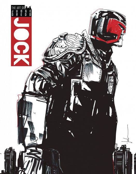 Cover Art for ART OF JUDGE DREDD BY JOCK HC