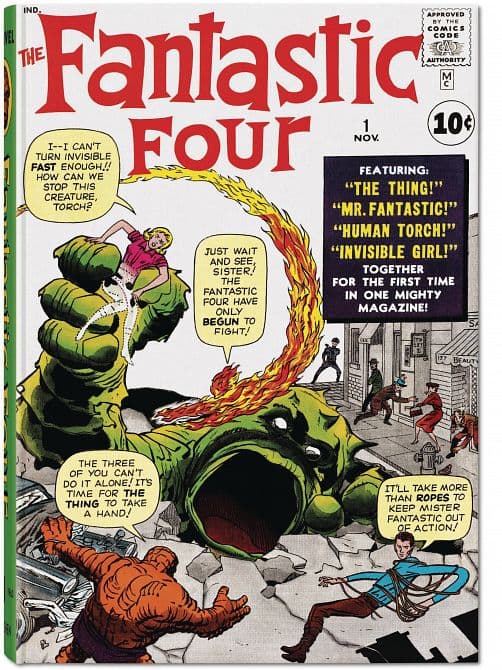 Cover Art for MARVEL COMICS LIBRARY HC FANTASTIC FOUR 1961-1963
