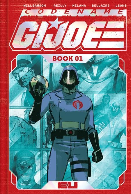 Cover Art for CODENAME GI JOE DELUXE EDITION HC BOOK 01 DIRECT MARKET EXCLUSIVE ANDREA MILANA & ANNALISA LEONI SPOT FOIL CVR