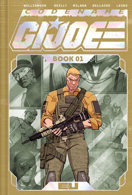 Cover Art for CODENAME GI JOE DELUXE EDITION HC BOOK 01 TOM REILLY CVR