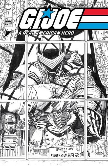 Cover Art for GI JOE A REAL AMERICAN HERO