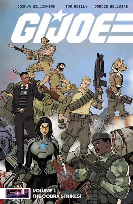 Cover Art for GI JOE TP VOL 01 THE COBRA STRIKES TOM REILLY CVR