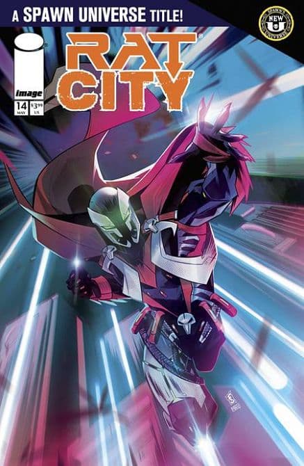 Cover Art for SPAWN RAT CITY