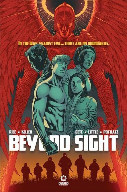 Cover Art for BEYOND SIGHT HC