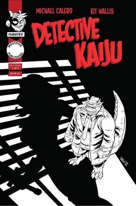 Cover Art for DETECTIVE KAIJU