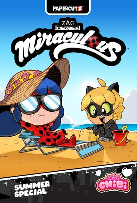 Cover Art for MIRACULOUS LADYBUG CHIBI SUMMER SPECIAL TP