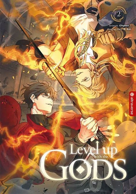 Cover Art for LEVEL UP WITH THE GODS