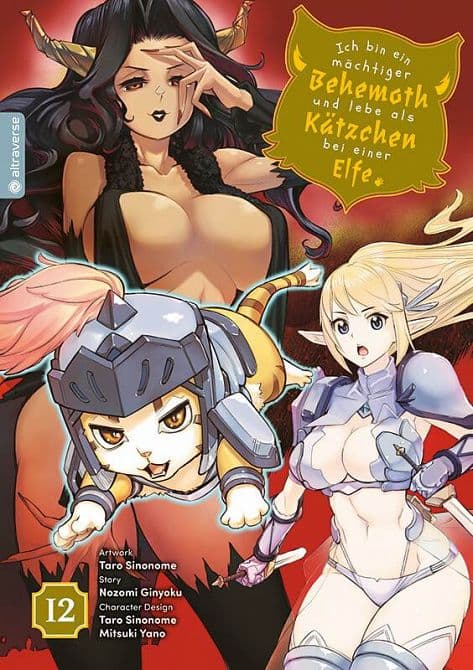 Cover Art for ICH BIN EIN MÄCHTIGER BEHEMOTH UND LEBE ALS KÄTZCHEN BEI EINER ELFE