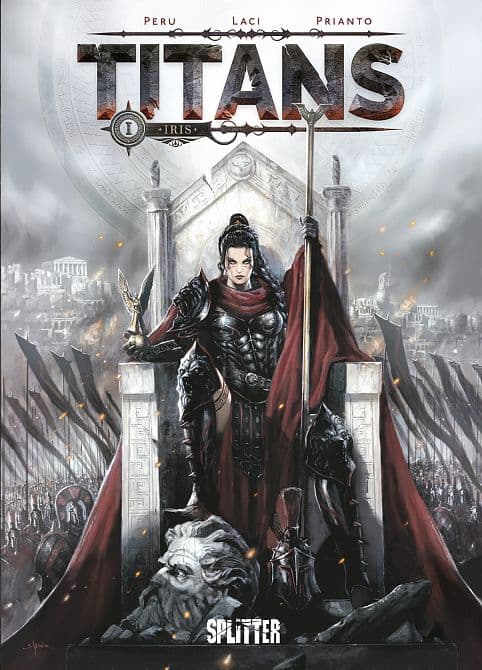 Cover Art for TITANS ( Hardcover )