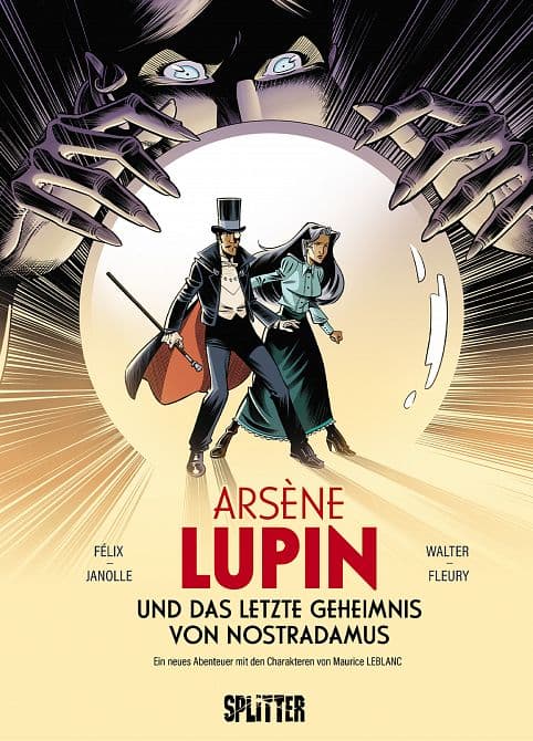 Cover Art for ARSÈNE LUPIN UND DAS LETZTE GEHEIMNIS VON NOSTRADAMUS ( GRAPHIC NOVEL )