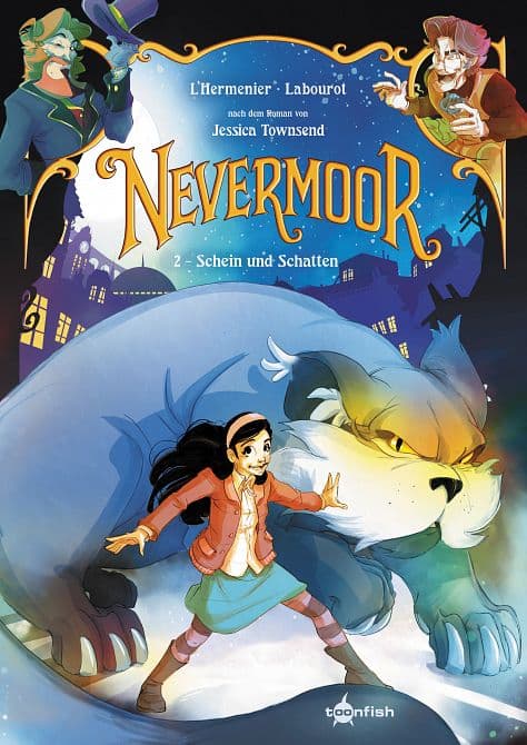 Cover Art for NEVERMOOR
